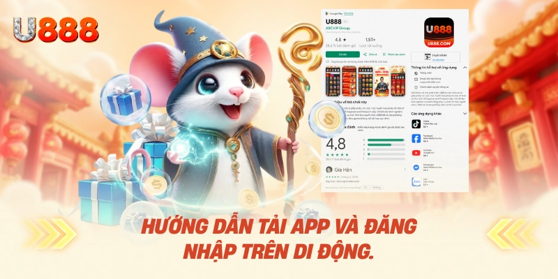 Trang Chủ U88 Chính Thức 2026 19 Hướng dẫn tải app và đăng nhập trên di động.